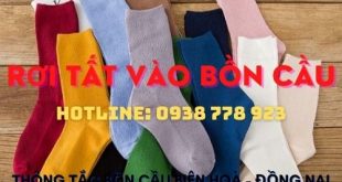 Rơi tất vào bồn cầu xử lý nhanh, nguyên nhân và dấu hiệu ? 4 Rơi tất vào bồn cầu xử lý nhanh, nguyên nhân và dấu hiệu ?