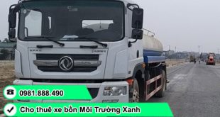 Dịch vụ cho thuê xe chở nước sạch TP.HCM