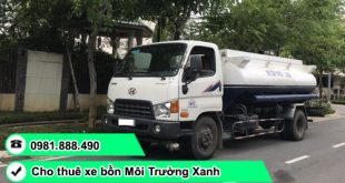 Dịch vụ cho thuê xe rửa đường TP.HCM
