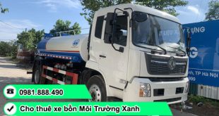 Dịch vụ cho thuê xe tưới cây TP.HCM